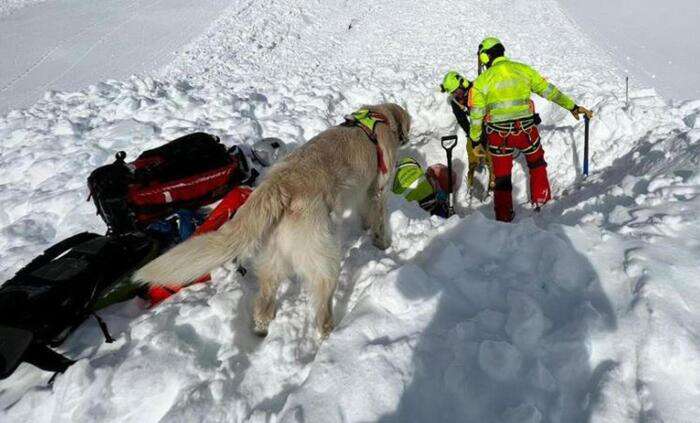 Valanga sul Castore, nel massiccio del Rosa, alpinisti coinvolti