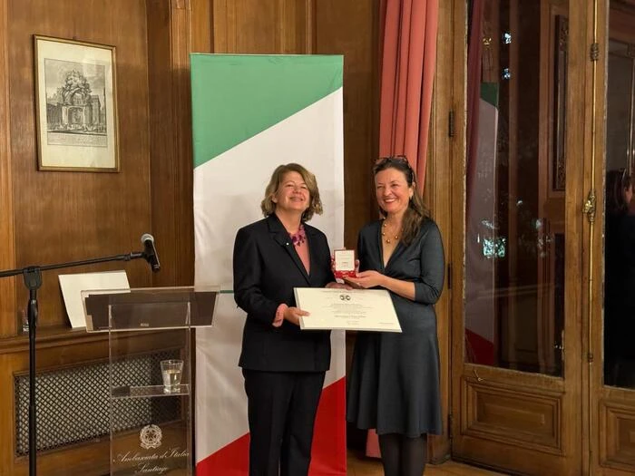 L'Ordine della Stella d'Italia all'ambasciatrice tedesca in Cile
