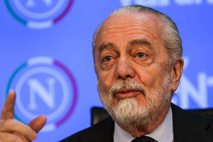 Champions:De Laurentiis, forse ho sbagliato a liberare Spalletti