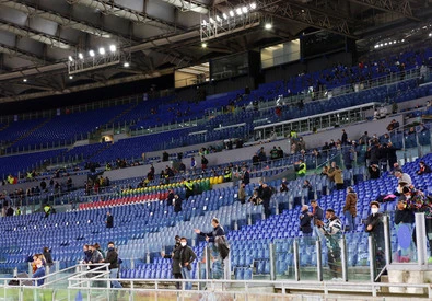 All'Olimpico di Roma tunnel con termocamere