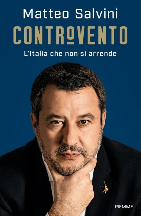 Matteo Salvini si racconta nel libro Controvento