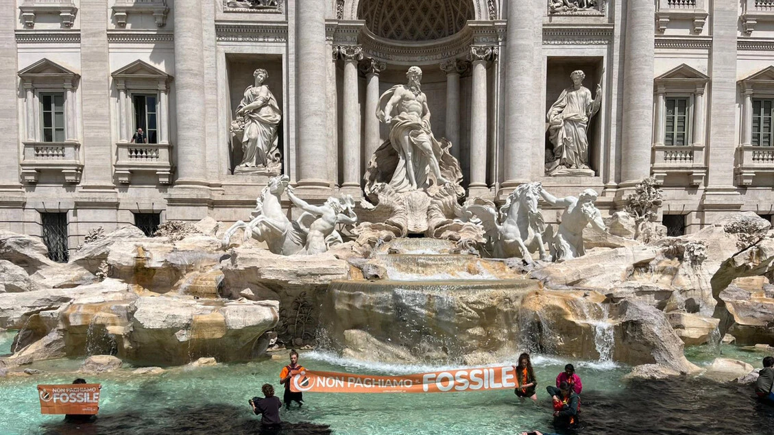 Blitz a Fontana di Trevi, tutti assolti gli attivisti