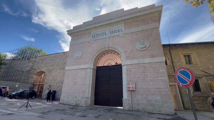 Sisma: Norcia ritrova Porta Romana, l'ingresso principale alla citta'