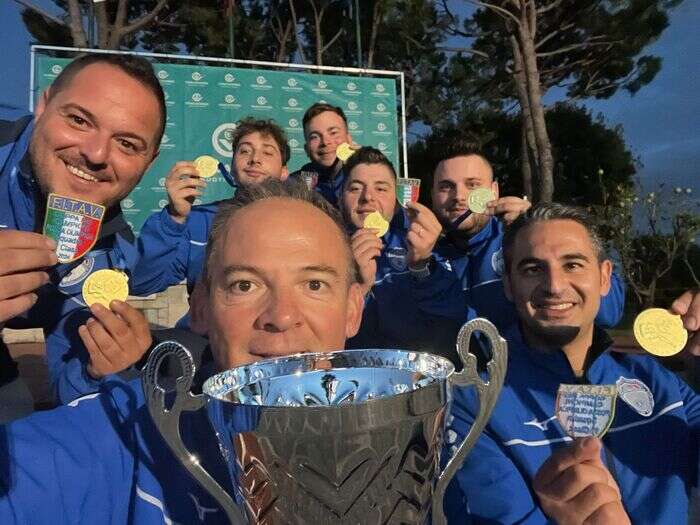 Tiro a volo:Coppa Campioni alle Fiamme Azzurre, Pellielo è super