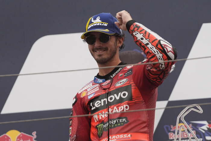 MotoGp: Misano; Bagnaia 'Marc troppo in forma per poter vincere'