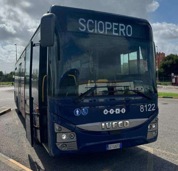 Venerdì bus a rischio, sciopero di 24 ore dei sindacati di base