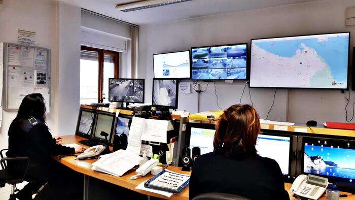 Control room Ancona interforze per controlli su G7 Salute