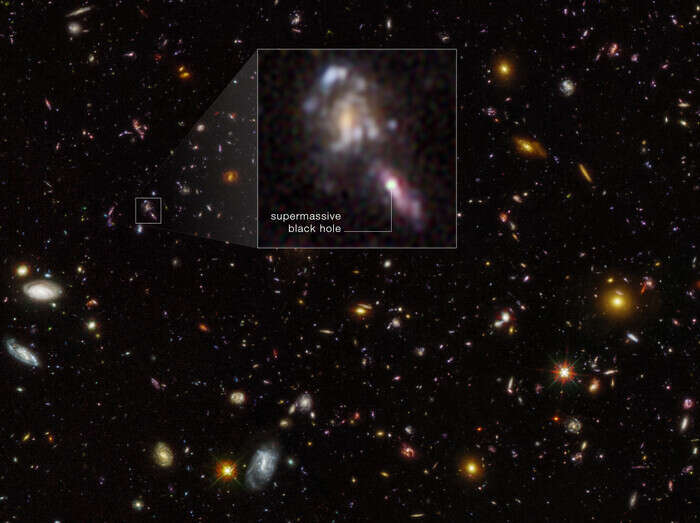 Più buchi neri del previsto nell'universo primordiale