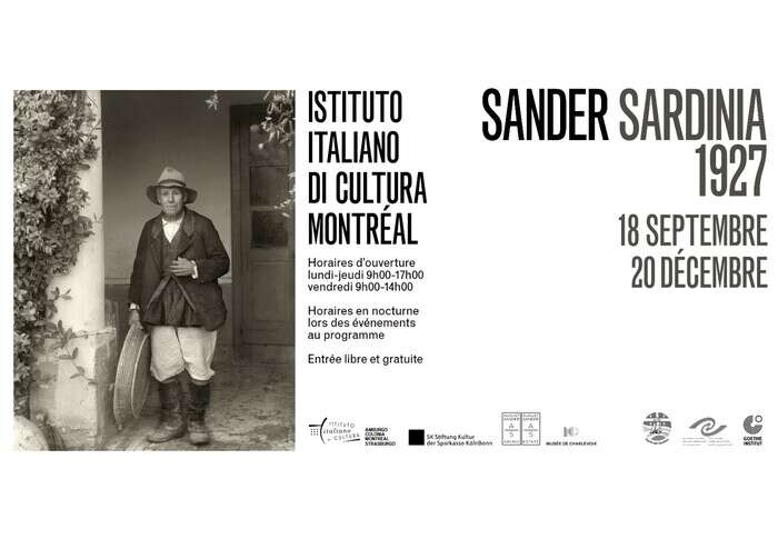 A Montreal la Sardegna vista dal fotografo Sander nel 1927