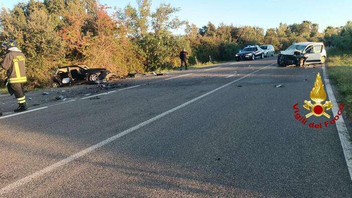 Scontro frontale vicino ad Alghero, muore un carabiniere