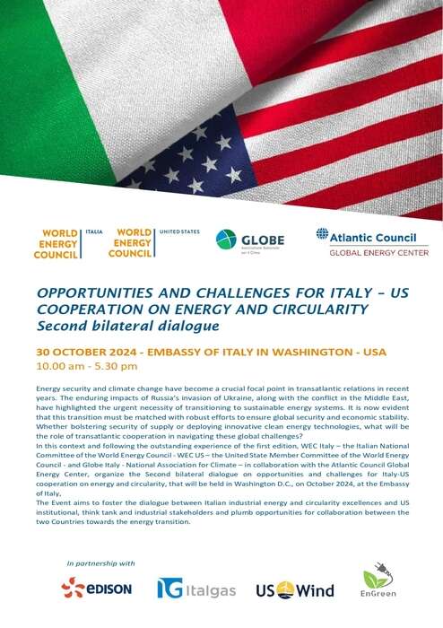 Torna a Washington il World Energy Council Italia