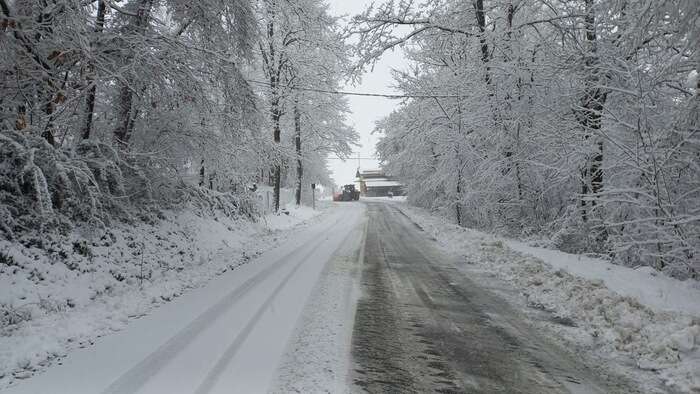 Arriva la neve sull'Appennino dell'Emilia-Romagna