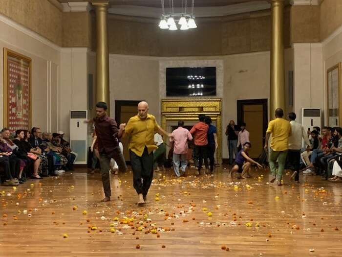 'Gitanjali', la coreografia corale di Virgilio Sieni a Delhi