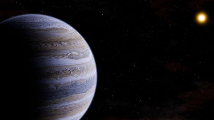 Il telescopio Webb cattura il suo primo super-Giove freddo