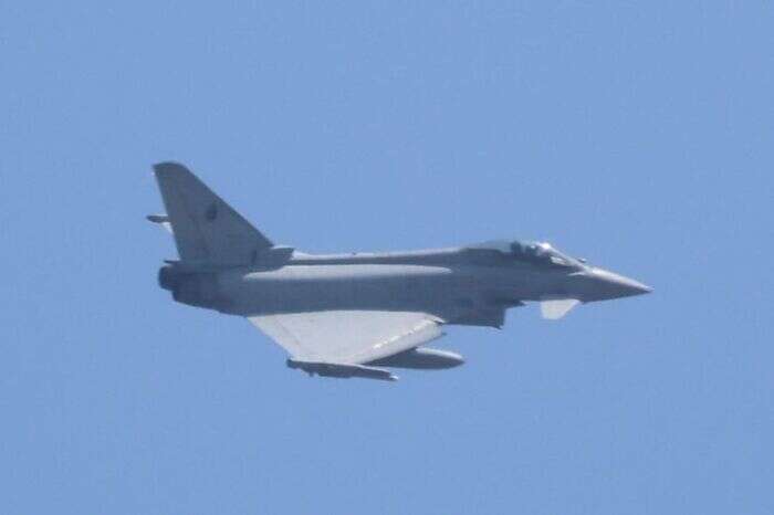 Eurofighter italiano cade in Australia, salvo il pilota