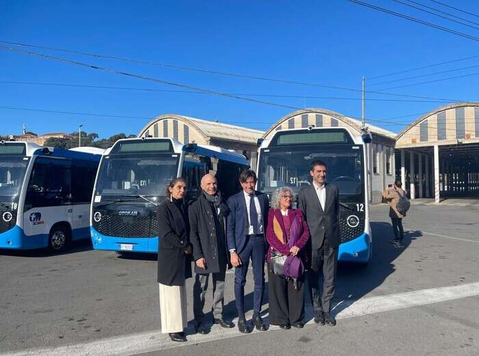 Nelle strade di Cagliari 45 nuovi bus elettrici per il Ctm