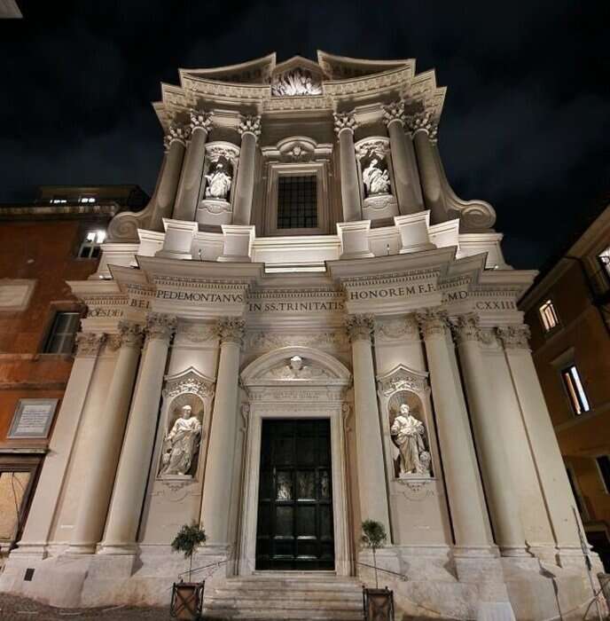 Roma, Santissima Trinità dei Pellegrini rinasce grazie alla luce