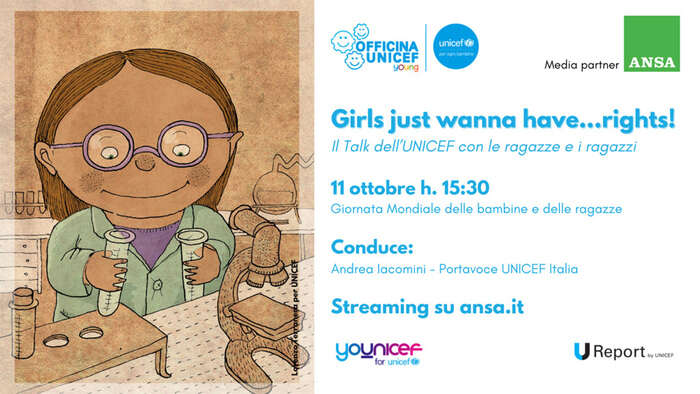 Domani Officina Unicef Young in diretta su ANSA.IT