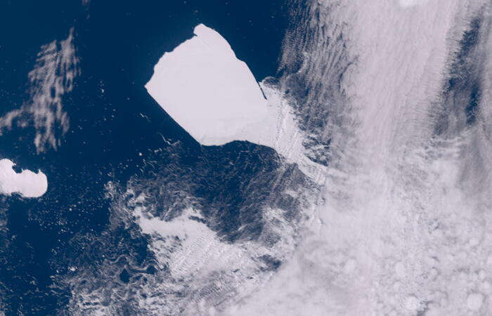 Iceberg monstre verso isola antartica Gb, allarme per i pinguini