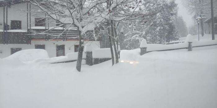 Nevicate in Veneto, quasi mezzo metro su Altopiano Asiago