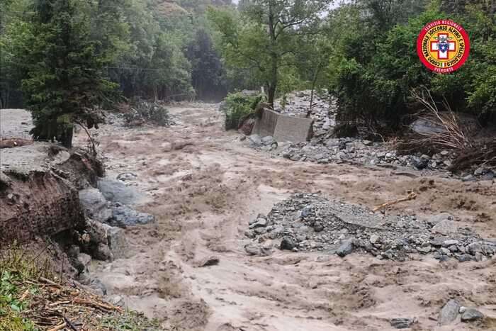 Gruppo bloccato ai 2.000 metri del rifugio Scarfiotti da frana