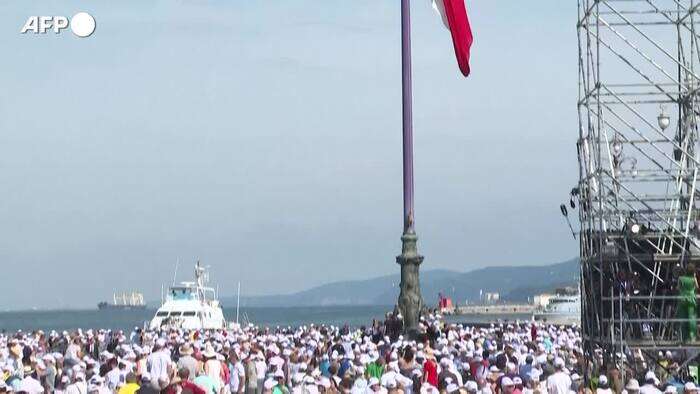 Papa Francesco a Trieste: 