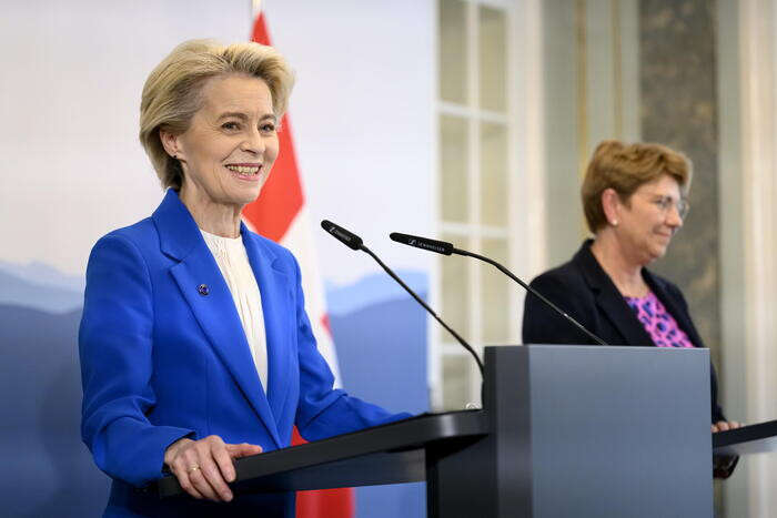 Von der Leyen a Trump, 'l'Ue ansiosa di lavorare insieme'