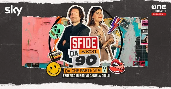 Sfide da 90, il podcast Sky con Federico Russo e Daniela Collu
