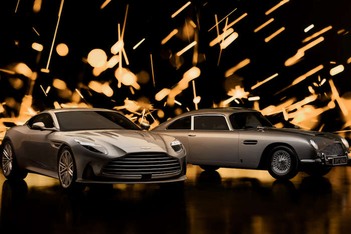 DB12 Goldfinger Edition, dal grande schermo con amore