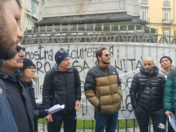 A Napoli protesta in piazza contro ddl 1660 e zone rosse