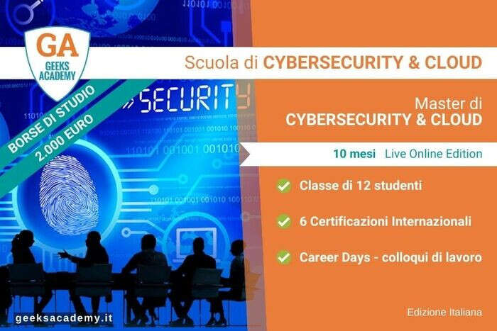 Borse di studio di 2.000 euro per lavorare nella Cyber Security.