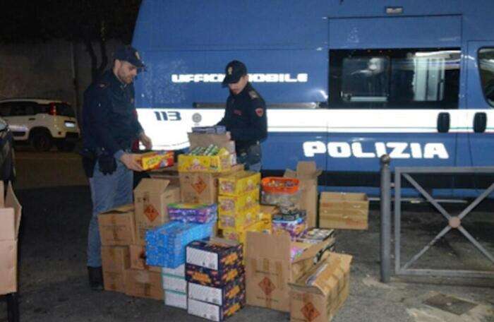 Sequestrati 3 quintali di botti illegali, un arresto a Crotone