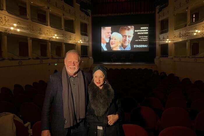 Helen Mirren, 'mi piacerebbe lavorare nei teatri italiani'