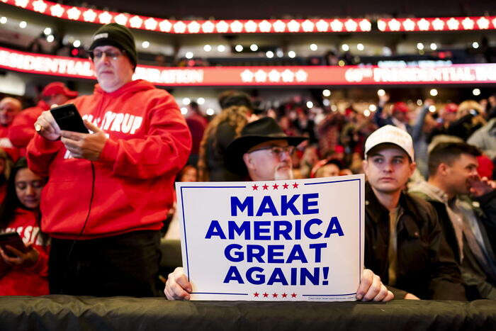 Ovazione per Trump, 'abbiamo vinto, riprendiamo il Paese'