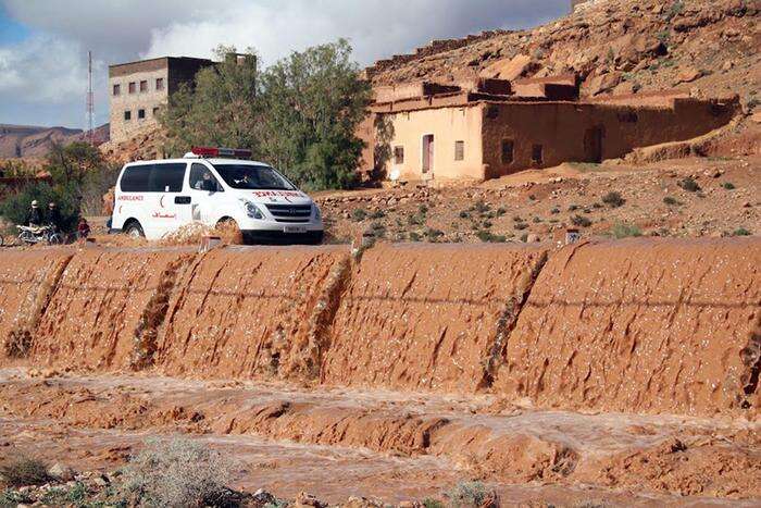 Maltempo, il sud del Marocco colpito da piogge torrenziali