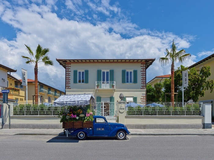 Dior, nuova boutique al Forte dei Marmi in una villa del '900