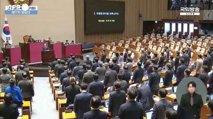 Seul, deputati del partito al governo lasciano aula del Parlamento