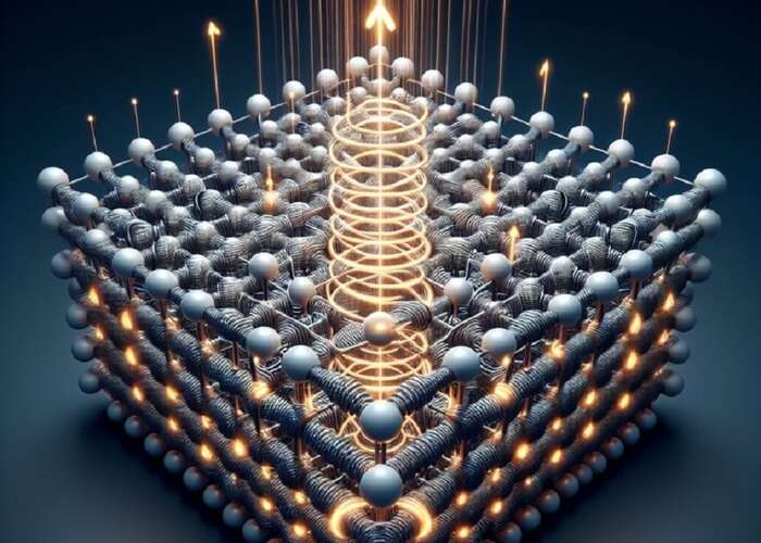 Un 'cavatappi' di luce laser per computer più veloci ed efficienti