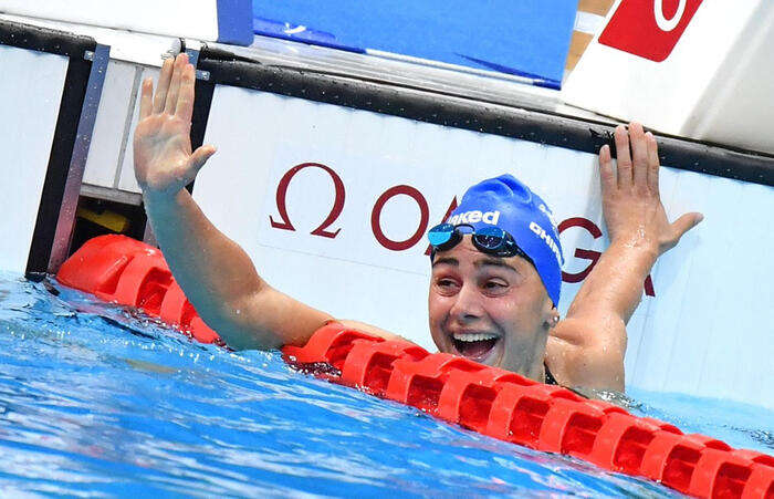 Parigi: nuoto; Giulia Ghiretti oro nei 100 rana SB4