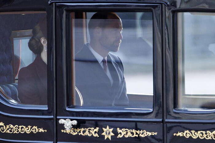 Il principe William alla riapertura di Notre Dame