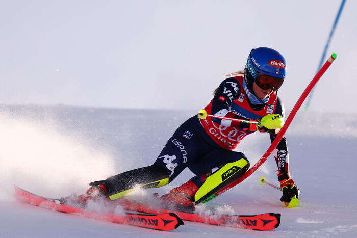 Sci: Shiffrin 5/a nella prima manche dello slalom a Courchevel