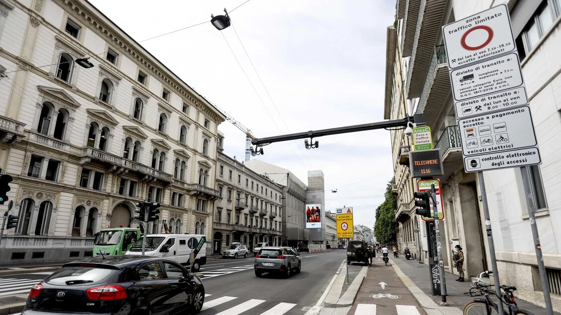 A Milano proroga test ztl Quadrilatero per valutare modifiche