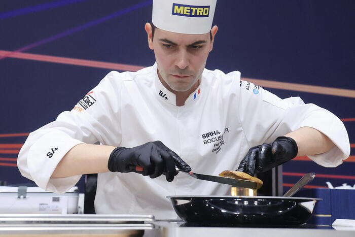 La Francia vince il 'Bocuse d'Or' con lo chef Paul Marcon