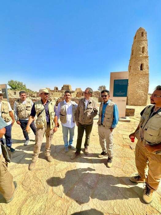 Ambasciatore a Riad con Missione archeologica a Dumat al-Jandal