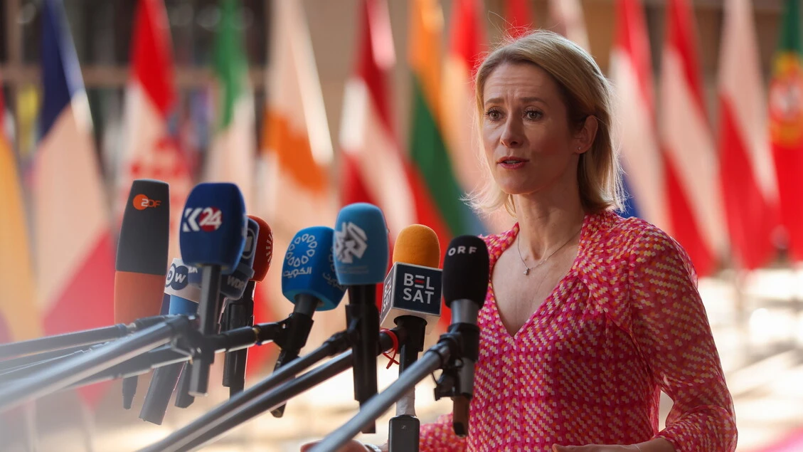 Kallas, 'pressione su Israele, sì a revisione accordo Ue'