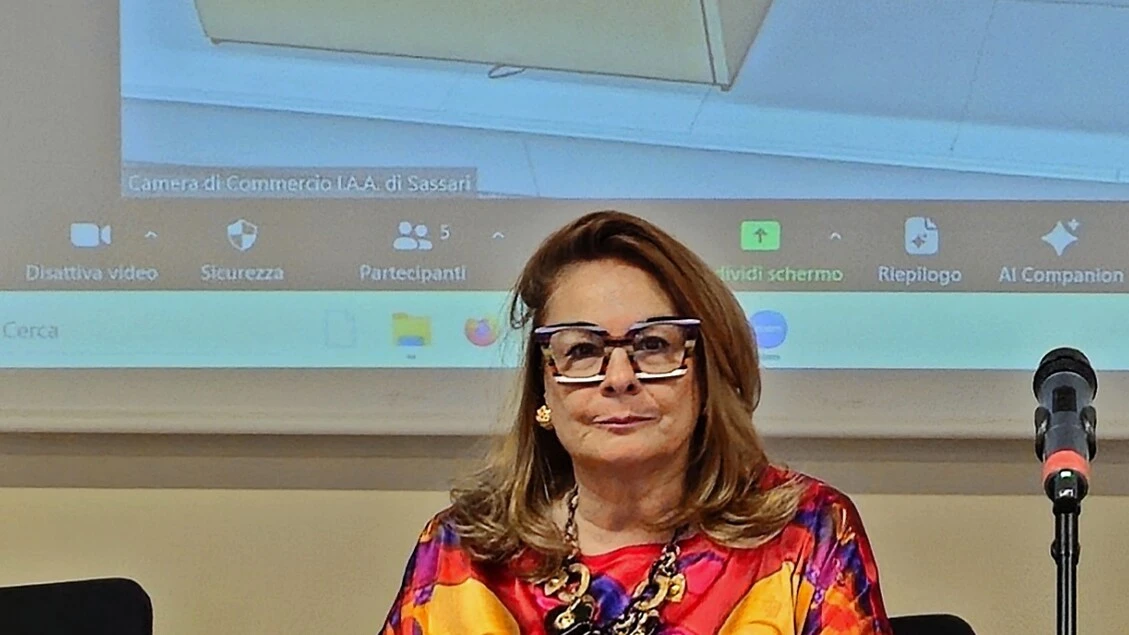 Sassari, Maria Amelia Lai alla guida di Promocamera