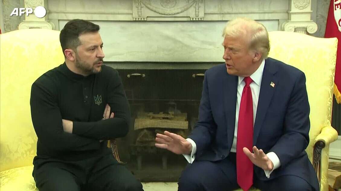 Scontro Trump-Zelensky nello Studio Ovale