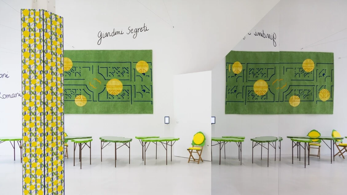 Il giardino all'italiana incontra il design al corner del Maxxi