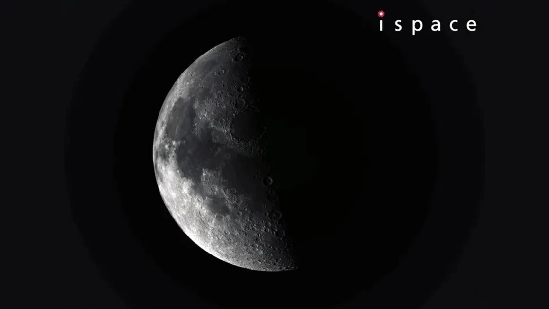 Il lander giapponese Resilience in orbita attorno alla Luna