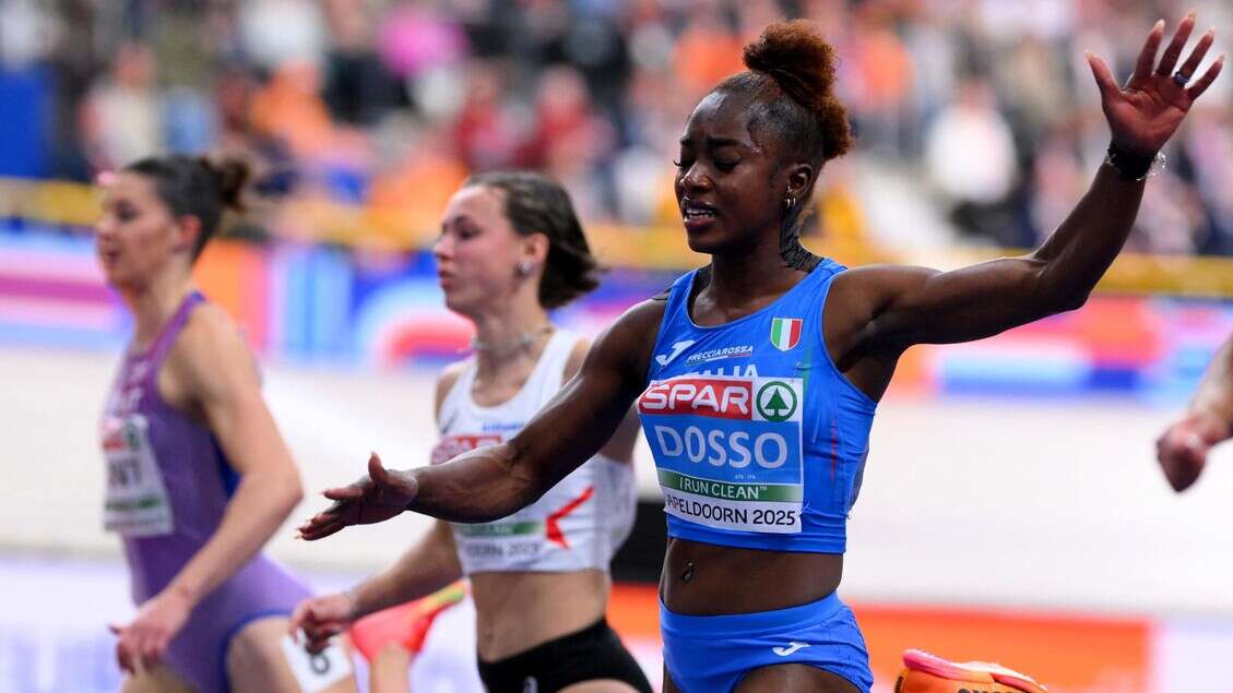 Euroindoor atletica: Dosso regina dello sprint, l'Italia chiude con 3 ori